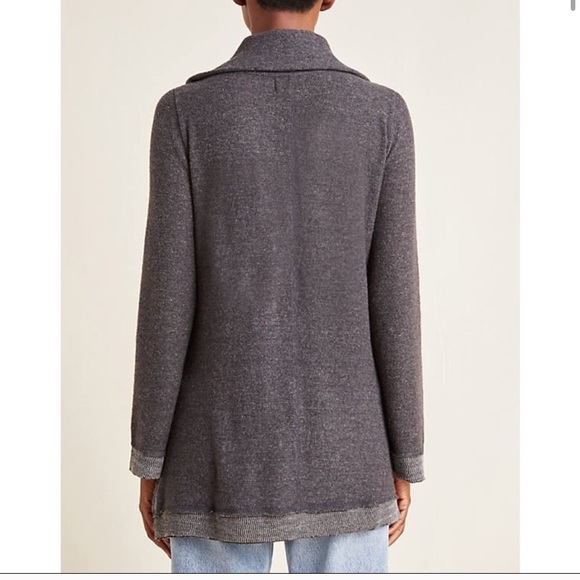 NWT Anthropologie Risa Grey Sweater - Picture 3 of 3